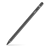MEKO Upgraded Fine Tip Stylus Pen with Palm Rejection, Compatible for 2018&2019&2020 Apple iPad Pro 11/12.9 Inch 3rd&4th Gen, iPad 6th/7th/8th Gen/Air 3rd/4th Gen/Mini 5th Gen Digital Pencil -Black