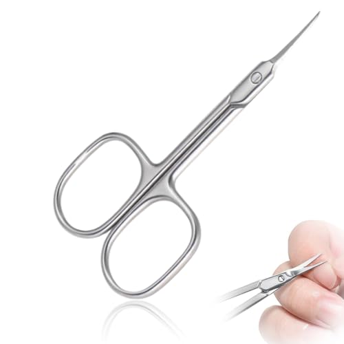 Forbicine per Cuticole Professionale in Acciaio InossidabileForbici per cuticole in acciaio temprato