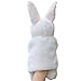 Imagen de Muñeca de mano de conejo de peluche con boca móvil