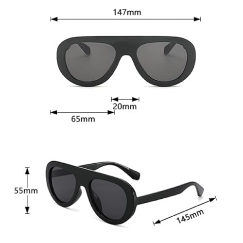 Popular Fashion Pilot Sunglasses Women Shades UV400 Retro Gradient Trending Men Sun Glasses 131682
