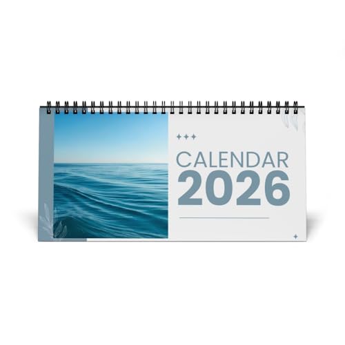 Success-Oriented 2026 Desk Calendar for Productivity