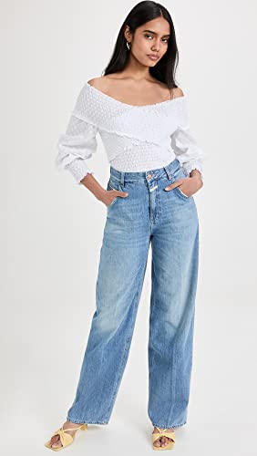 Bb Dakota Women's Victoriously Yours Top, White, M #TOP4