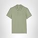 Lacoste Men's Regular Fit Cotton Blend Polo Shirt, Thyme, Large