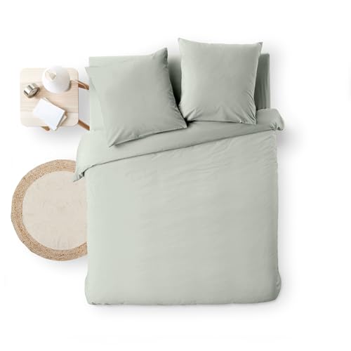Linge de lit Meline Sauge 100% coton pour des nuits douces - 5