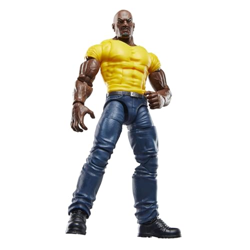 Marvel Legends Series Iron Fist and Luke Cage Comics Action Figures, Weiß