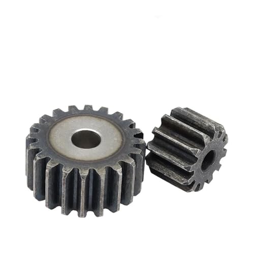 Flat 2M-10/11/12/13/14/15/16/17/18/19/20T SC45# carbon steel cylindrical gear with high 20mm high-frequency quenched teeth(2M19T