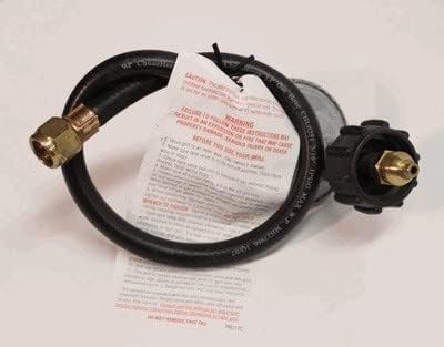 Hose and Regulator with Q.C.C. Female Pipe Fitting