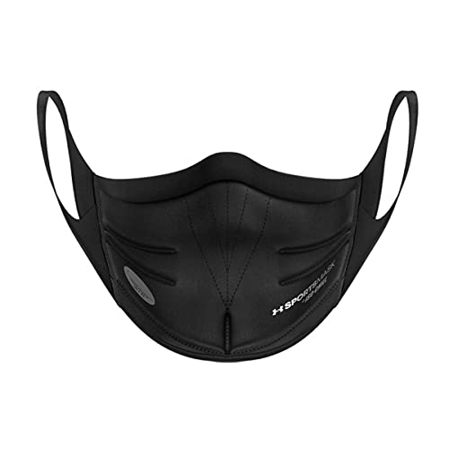 Under Armour Sports Facemask -( Black/Black Small/Medium)