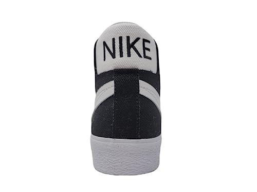 Nike Men's SB Zoom Blazer Mid Shoe, Black/White, 12 M US3