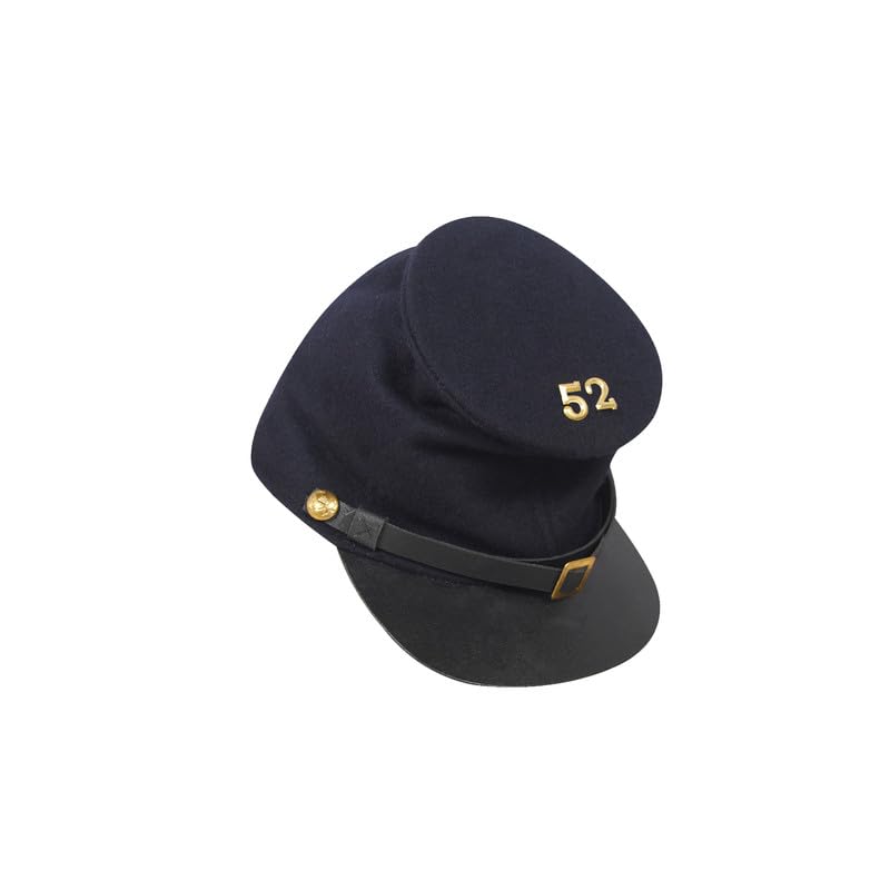 Heritage Robe US Civil War Men's Forage Union 52nd Massachusetts Volunteers Wool Kepi Relive History with Authentic Elegance
