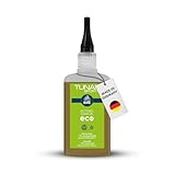 TUNAP SPORTS Kettenöl eco - 100 ml Tropfflasche | Biologisch abbaubar | Leichtläufige Fahrrad Langzeit-Schmierung für die Kette | Über 90% nachwachsenden Rohstoffen | E-Bike Ready | Made in Germany