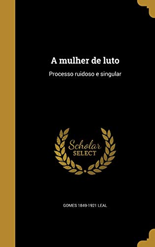 A mulher de luto: Processo ruidoso e singular (Portuguese Edition)