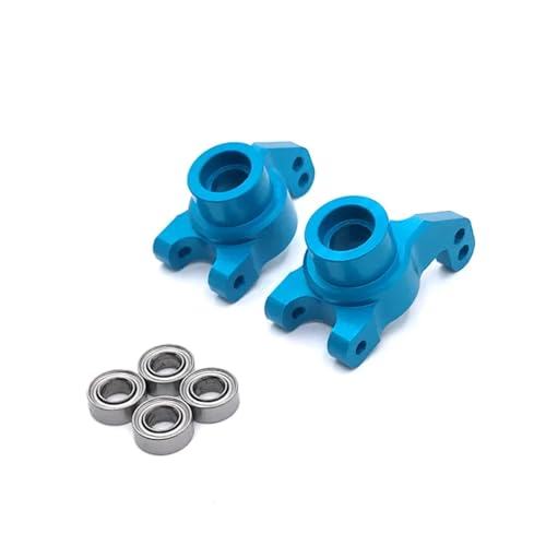 Roulement métal et tasse arrière pour Wltoys 144001 et voiture RC 1/14 bleu