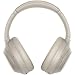 Sony WH-1000XM4 Wireless Noise Canceling Overhead Headphones with Mic for Phone-Call, Voice Control, Silver, with USB Wall Adapter and Microfiber Cleaning Cloth - Bundle