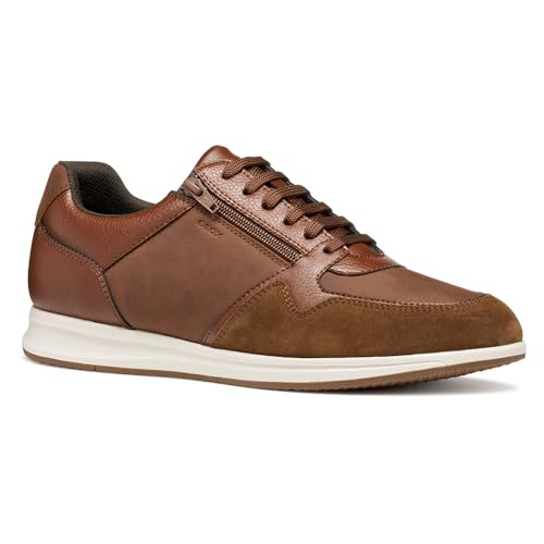 Geox U Avery marron 41 EU : baskets confortables pour homme - 3