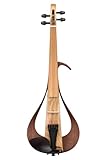 Yamaha Electric Violin YEV104PRO NBR Natural & Brown Rich Sound Torso Sound High Maneuverability Stage Shine
