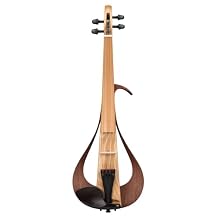 Yamaha Electric Violin YEV104PRO NBR Natural & Brown Rich Sound Torso Sound High Maneuverability Stage Shine