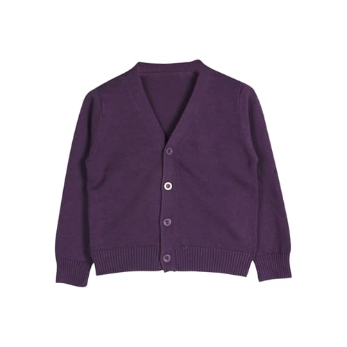 Girls Cardigan Kid School Unifor𝐦 Button Down Sweater Jacket Basic Solid Cute Tops Loose Fall Winter Clothes