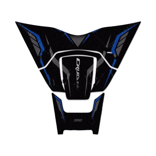 �I�[�g�o�C�p�Z���^�[�^���N�p�b�h Compatible With SYM For Cruisym 300 For Cruisym A 300 For TCS �I�[�g�o�C�̃^���N�p�b�h�X�e�b�J�[�R���K�X�J�o�[�ی�A�N�Z�T���[�f�J�[��(C)