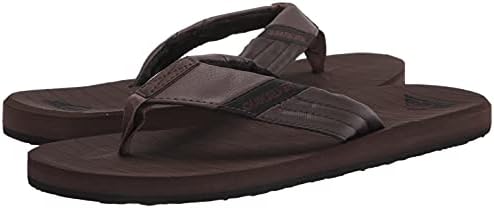 Quiksilver Men's Flip-Flop, Brown/Brown/Black Carver Tropics Ii, 10 | Image 6