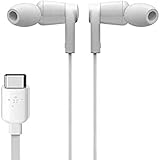 Belkin G3H0002btWHT Wired in Ear Headphone with Mic (White)