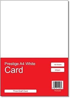 Prestige A4 White 300gsm Craft Printing Card x 100 Sheets