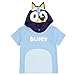 Bluey Little Boys Hooded Cosplay T-Shirt and French TerryShorts Outfit Set 6