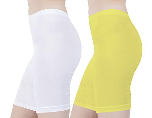 Image of Buy That Trendz Cotton Lycra Tight Fit Stretchable Cycling Shorts Womens | Shorties for Active wear /Exercise /Workout /Yoga /Gym /Cycle /Running Red Grey Combo Pack of 2