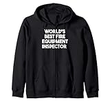 Der weltbeste Inspektor für Brandschutzausrüstung Kapuzenjacke