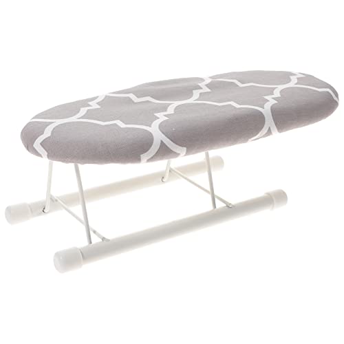 MERRYHAPY Table à Repasser Mini Pour Maison Support à Repasser Pratique Avec Base Antidérapante Et Design Élégant Accessoire Pour Chemises Jupes Et Linge