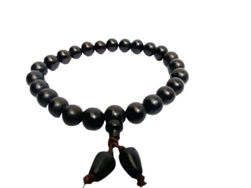 ANAWARIYAS Black Ebony Wood Bracelet | Karungali Kattai Beads Bracelet for men/women | Original Karungali Bead 8mm Bracelet (B09HVCN37G) Amazon Price History, Amazon Price Tracker