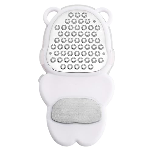 Foot Callus Remover - Stainless Steel Fun Bear Rough Skin Smoothing File | Portable Heel Repair Scraping Tool, Hard Skin Removal