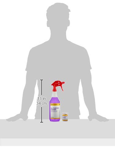 AmazonCommercial Dissolvable All-Purpose Cleaner Kit with 6 Refill Pacs