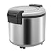 Commercial Rice Warmer Electric Rice Warmer with Temperature(65°c/149°f) & Capacity(23l/6.08gal) & Applicable Number of People(40-50) Temperature Soup Warmers Professional Industrial Grain Cooker