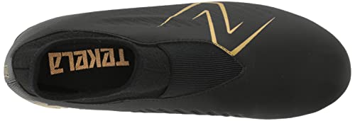 New Balance Boy's Tekela V4 Magique Fg Soccer Shoe, Black/Gold, 13 Little Kid #TOP4