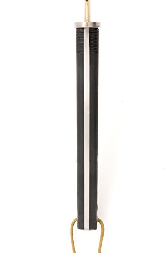 Hms Tactical Swords Manganese Steel Blade Battle Ready Full Tang Samurai Sword, Wood Scabbard Covered With Fiberglass, Black (Wakizashi Tactical Sword) #TOP6
