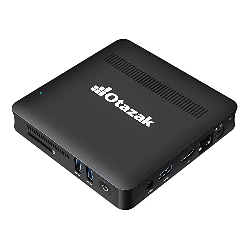 【Windows 10 Pro + Supporta Windows 11 e Linux/Ubuntu】 Il mini PC Fanless Otazak iPC40 viene fornito con Windows 10 Pro Sistema operativo preinstallato, supporta Windows 11 Sistema operativo e Linux/Ubuntu Sistema operativo. Dotato di processore Celeron N4020 (fino a 2,8 GHz) e scheda grafica UHD 600, può essere utilizzato per il controllo medico, industriale, istruzione, ufficio, sorveglianza, intrattenimento domestico, apprendimento online, ecc.