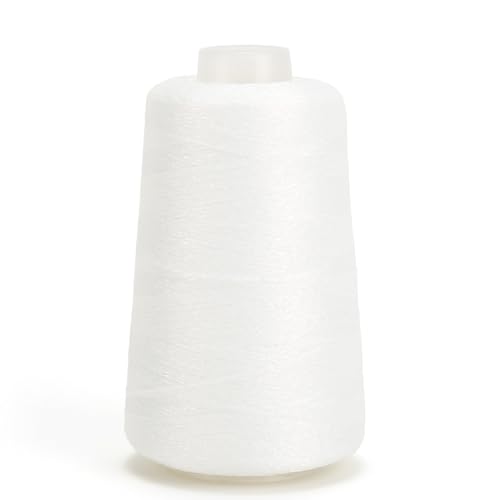 Image of Metallic Crochet Thread, 80g Lurex Yarn for Charms(White)