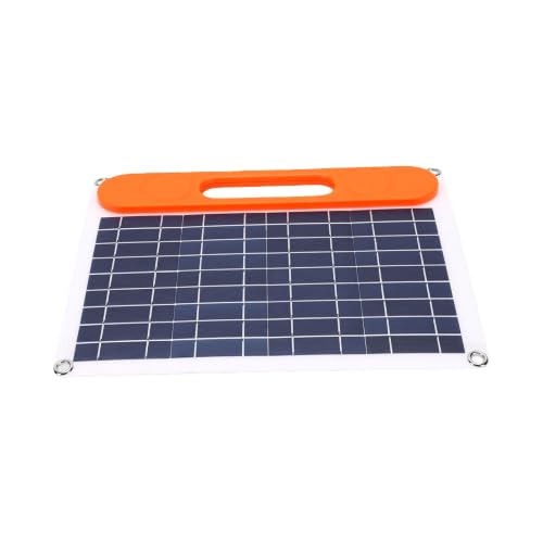 Panel solar plegable 30W monocristalino con salidas USB C y DC Ausla 5