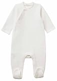 United Colors of Benetton Tutina M/L 3UDGAT01A Pigiamino per Bambino e Neonato, Bianco, 82 Bimbo