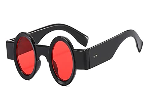Lunettes optiques rétro pour femme avec monture ronde transparente