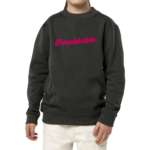 Sweatshirt enfant formidable vintage 70's molletonné et rétro