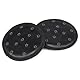 Kutocesy Leder Paddel Mit Spikes Einstellbar Spanking Paddle Flogger Schwarze Peitsche Bdsms Spielzeug Hart Für Paare (Black)
