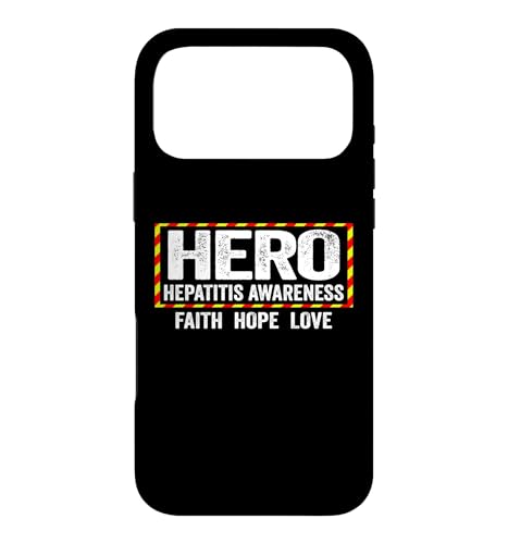 Hepatis Awareness Hero �V���c - Hepatis Awareness �X�}�z�P�[�X iPhone 17 Pro Max �p