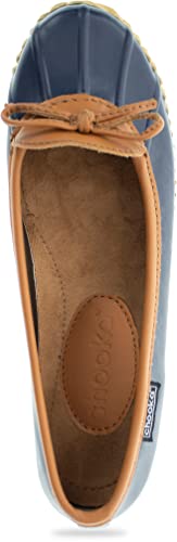 Chooka Womens Solid Duck Skimmer Ballet Flat, Navy, 8 Us #TOP4