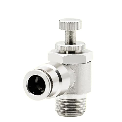 Régulateur de débit pneumatique SL6-04 et raccord rapide - 3