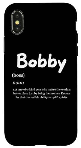Bobby Definition Uplifting �p�[�\�i���C�Y �{�u�E�{�r�[�p �X�}�z�P�[�X iPhone X/XS �p
