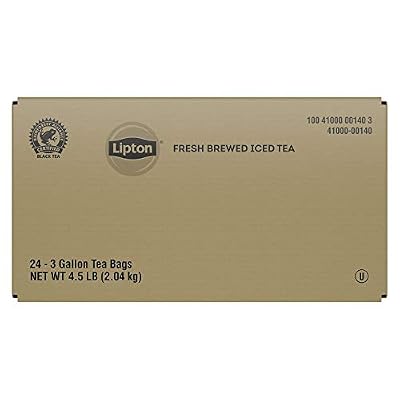 Lipton Black Unsweetened Iced Tea Bags, Makes 3 Gallons, 24 Count
