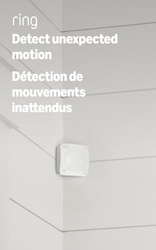 Ring Sensors: Motion Detector (newest model) – Instant notifications, on Amazon Sidewalk, no base station needed, Pro Monitoring available (sold separately)