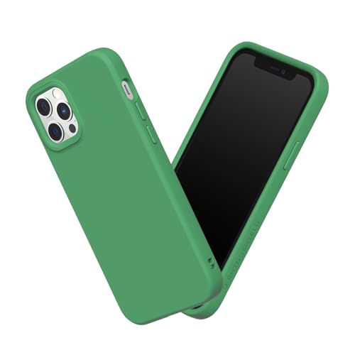 Coque iPhone 12 RhinoShield SolidSuit antichoc avec technologie d'absorption des impacts verte